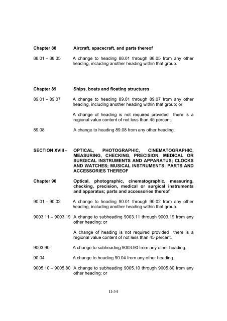 ANNEX I Schedule of Brunei Darussalam Headnote ... - SICE