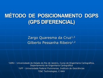 O QUE Ã O DGPS - Georeferencial