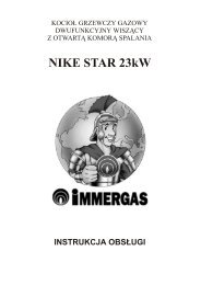 Nike Star 23 kW - Immergas