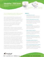 Ruckus Mediaflex 7111/7811 Datasheet (PDF) - 4Gon