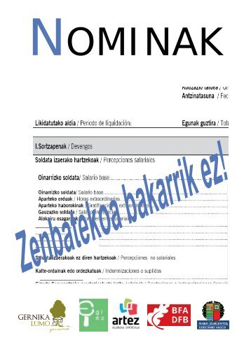 NOminak euskaraz.indd - Gernika-Lumoko Euskara Zerbitzua