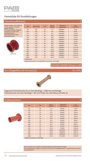 Bildpreisliste AW - Easy catalogue