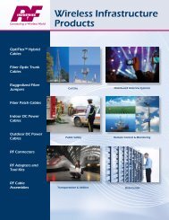 RFI Wireless Infrastructure Products Catalog (PDF) - Tessco