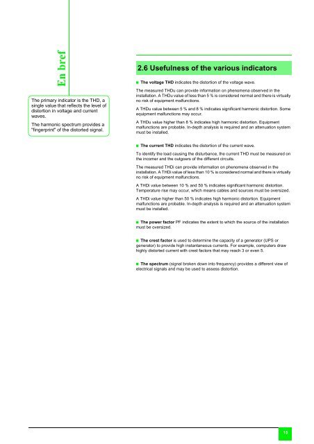 Harmonic detection and filtering - Schneider Electric