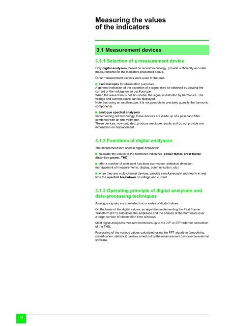 Harmonic detection and filtering - Schneider Electric