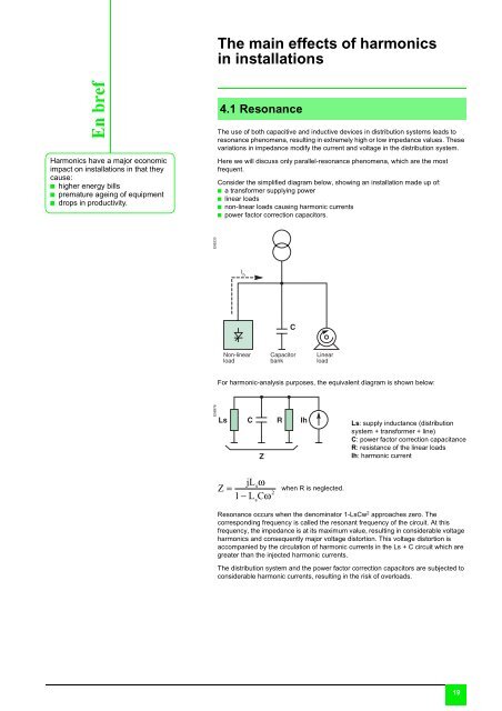 Harmonic detection and filtering - Schneider Electric