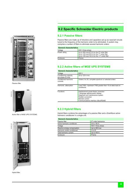 Harmonic detection and filtering - Schneider Electric