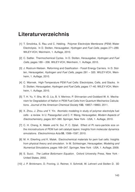 Modellierung und Simulation von Hochtemperatur ... - JuSER