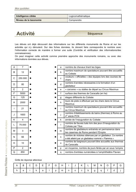 ActivitÃ© - Accueil fÃ©dÃ©ration - SeGEC