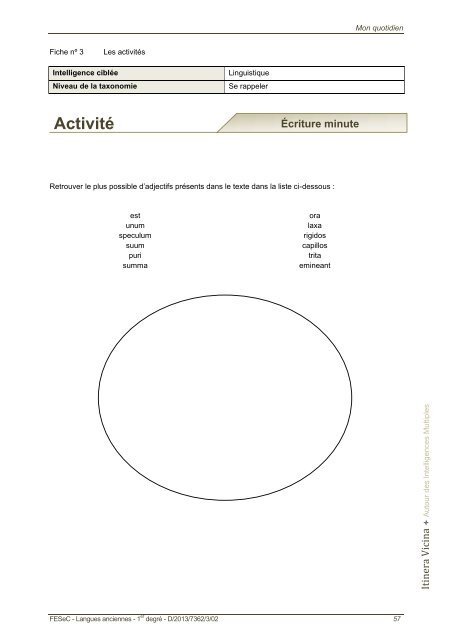 ActivitÃ© - Accueil fÃ©dÃ©ration - SeGEC