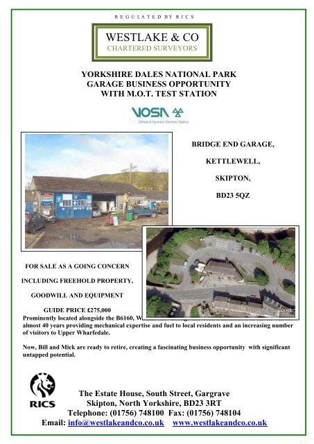 Chartered Surveyors Westlake Co