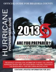 Hurricane Preparedness Guide - Brazoria County