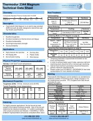 Thermodur 2344 Magnum.pub - SCHMOLZ-BICKENBACH.US