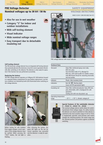 PHE Voltage Detector - Surgetek