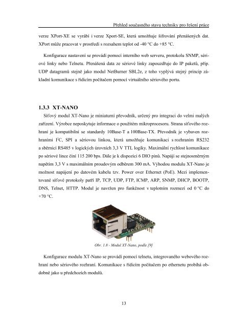 Diplomová práce - Magisterský program Inteligentní budovy