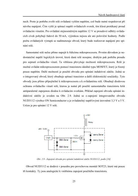 Diplomová práce - Magisterský program Inteligentní budovy