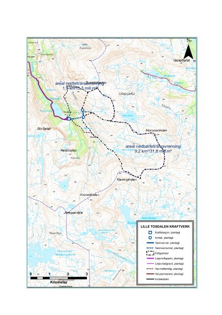 Konsesjonssøknad Lille Tosdalen Kraftverk ... - Helgelandskraft