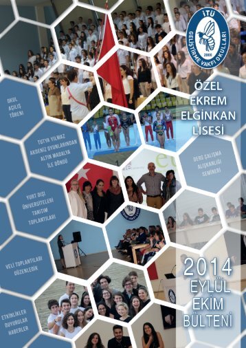 Ekrem Elginkan Lisesi Eylül - Ekim 2014 Bülteni