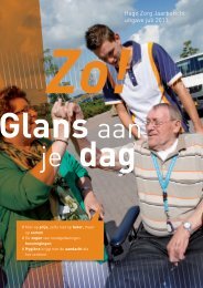 Hago Zorg Jaarbericht uitgave juli 2011