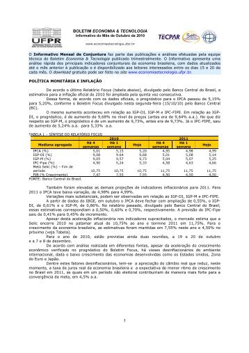 PDF - 135 KB - Revista Economia & Tecnologia - Universidade ...