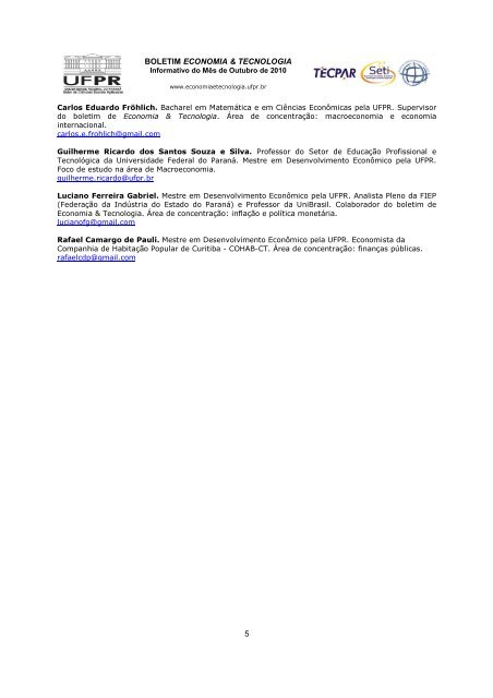 PDF - 135 KB - Revista Economia & Tecnologia - Universidade ...