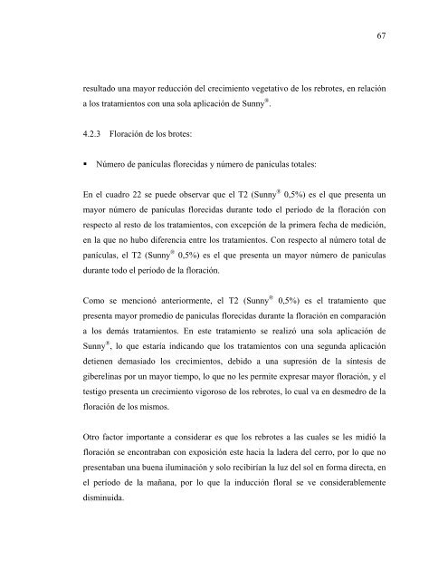 P sobre la productividad y desarrollo del palto cv. Hass - Altavoz