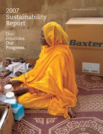 2007 Sustainability Report - Baxter Sustainability Report