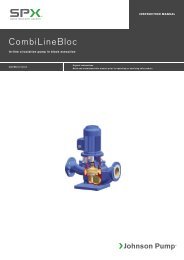 CombiLineBloc-EN, Centrifugal Pump - SPX