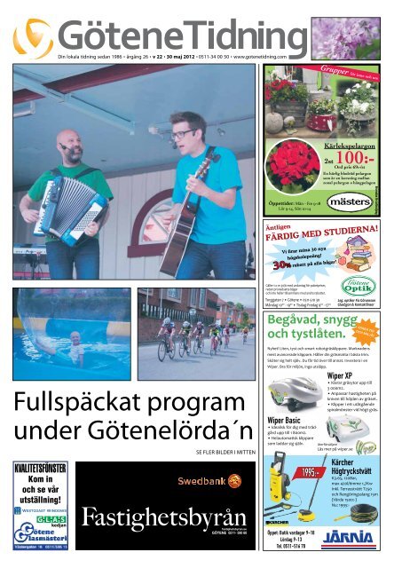 Vecka 22 - GÃ¶tene Tidning