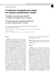 O tratamento da hepatite auto-imune em crianÃ§as e adolescentes ...