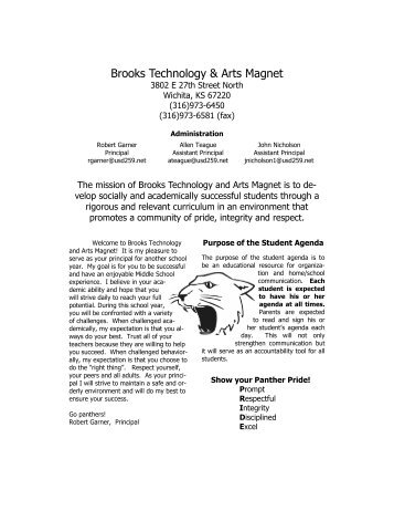 Brooks Technology & Arts Magnet Middle School - Wichita Public ...