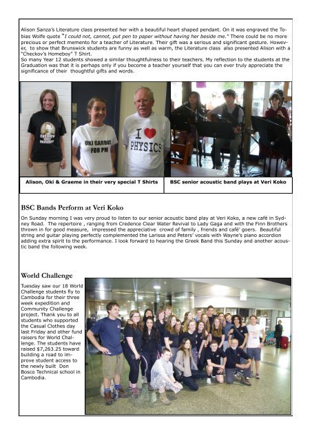 BSC News No.18V5.pdf - Brunswick Secondary College