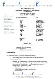 AG 4 02 07 Lyon - Fédération Française de Pneumologie