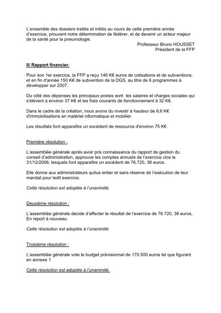 AG 4 02 07 Lyon - Fédération Française de Pneumologie