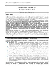 2007 Co intervention - IUFM de l'AcadÃ©mie de CrÃ©teil