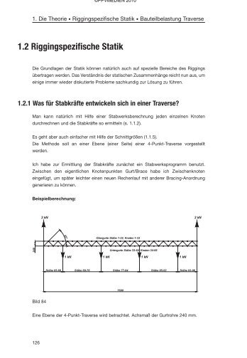 1.2 Riggingspezifische Statik - PPVMEDIEN