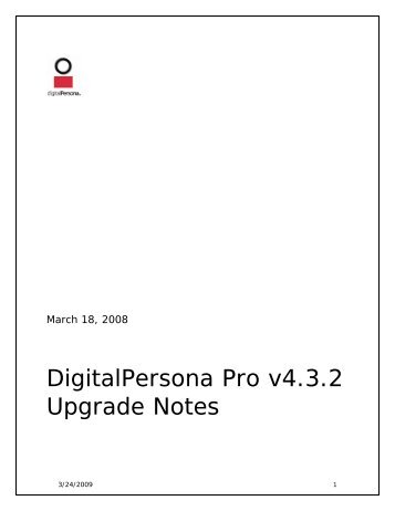 to download DigitalPersona Pro for Active Directory 4.3.2 Upgrade ...