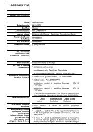 CV GOTTI GERMANA.pdf - Azienda USL di Ferrara