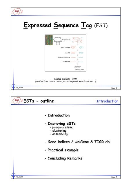 Expressed Sequence Tag (EST)