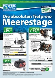 Jede Menge Sonderangebote! - Angelgerte Heckmann