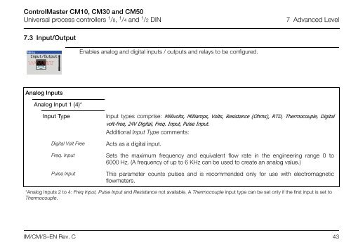 to download the ControlMaster series standard manual in PDF format