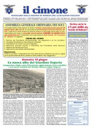 Il Cimone N. 02 - CAI sezione di Modena