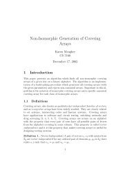 Non-Isomorphic Generation of Covering Arrays