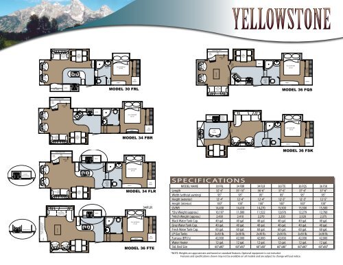 Yellowstone Brochure - RVUSA.com