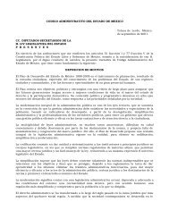 Código Administrativo - LVIII Legislatura del Estado de México