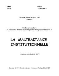 LA MALTRAITANCE INSTITUTIONNELLE - Derpad