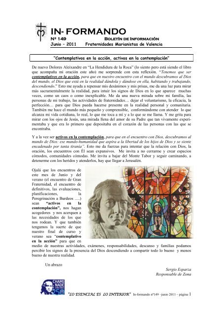 IN- FORMANDO - Publicaciones Marianistas