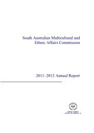 SAMEAC Annual Report 2011-2012 - Multicultural SA - SA.gov.au