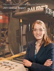2011 Annual Report - Wisconsin Manufacturing Extension Partnership