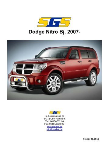 Dodge Nitro Bj. 2007- - SGS